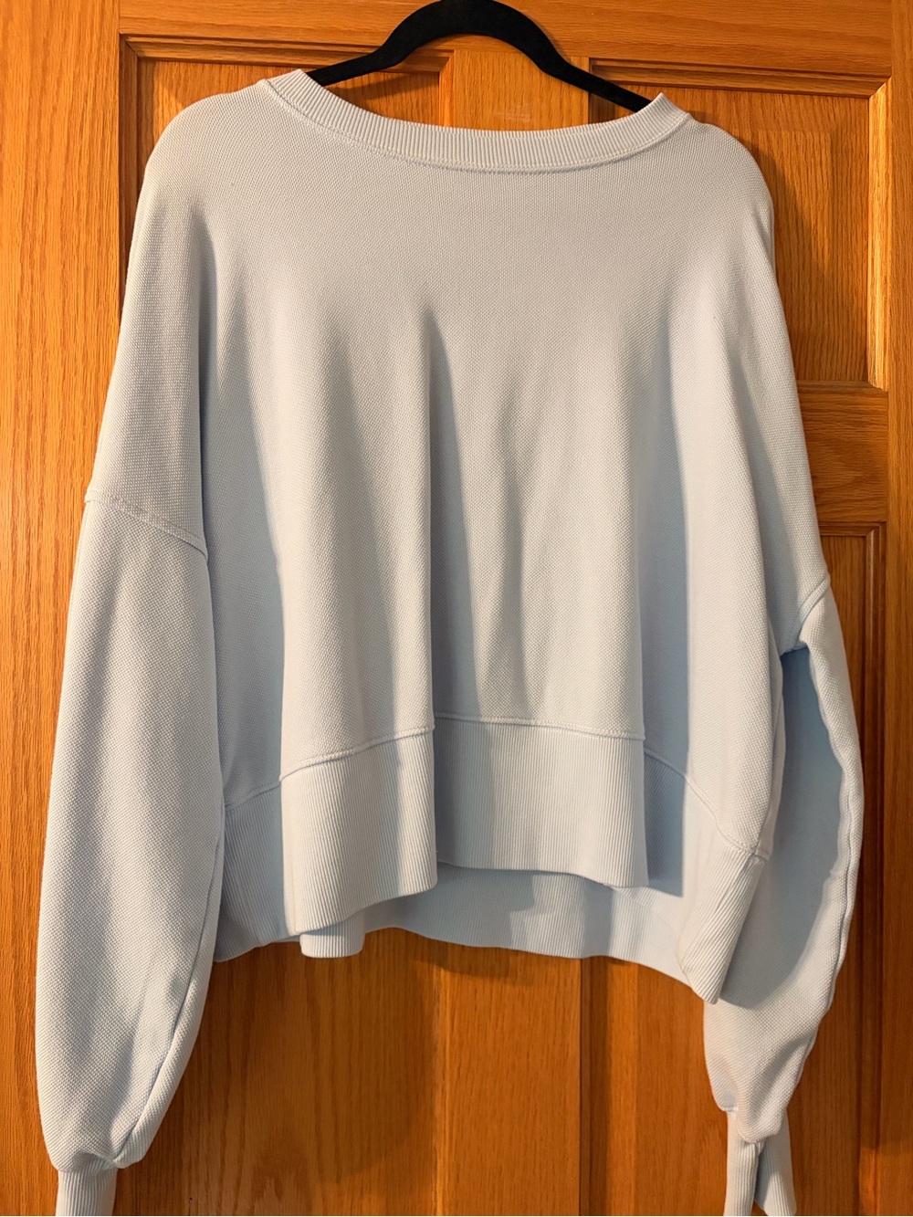 Aerie Light Blue Women's Relaxed Crewneck Sweatshirt